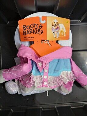 Boots & Barkley Dog Cowgirl Costume Size XL